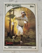 2023 Topps Bob Ross The Joy of Baseball Xander Bogaerts Padres #84