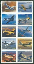 US #3916-25 Aviation  Sheet of 20