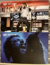 Post Malone x Raising Cane’s 2 Double Sided Limited Ed. Posters 11”x17”