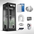 CannoBox Growbox Abluft Set - 1680D 60x60x160cm - Lüftung 220m³/h