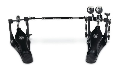 Gibraltar Stealth Double Bass Drum Pedal Fast Response Chain G-Drive