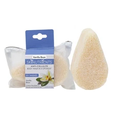 Vanilla Bean Bathing Sponge Premium Quality Exfoliating and Moisturizing Sponge