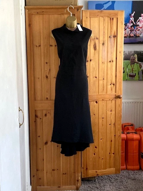 Robe Karen Millen Ivoire - Décolleté Bijou - Taille UK 16 - Taille Régulière - Neuf Avec étiquettes
