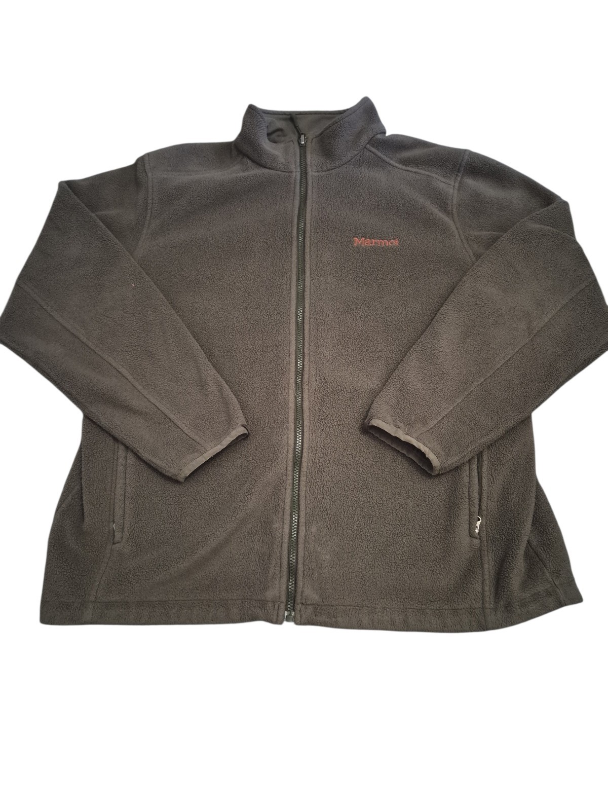 Marmot Men’s XL Full Zip Fleece Jacket Olive Green