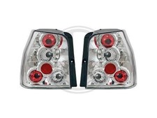 Designrückleuchten Set Klarglas Chrom für VW Lupo 1997-2000