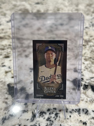 Topps 2024 Allen & Ginter Shohei Ohtani Mini Black Border #97 Dodgers