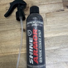 Shine Armor Graphene Ceramic Coating Spray 8 Fl Oz Hydrophobic Car Wax