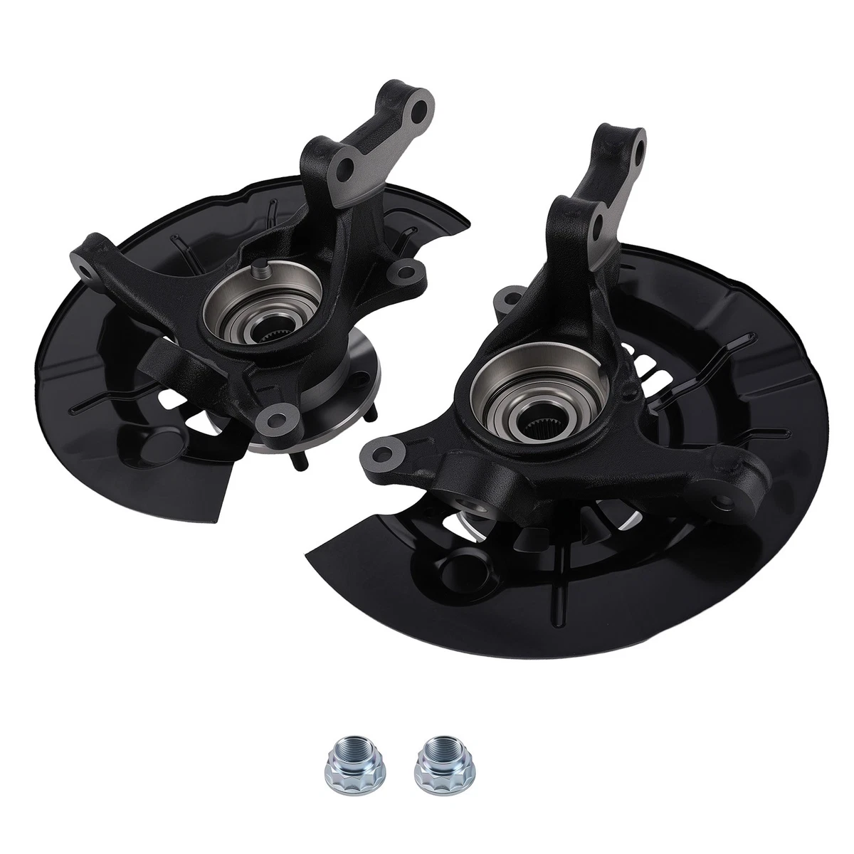 Par De Conjuntos De Cubo Y Rodamiento Delantero Para Toyota Avalon, Camry, Sienna, Solara, Venza – 10 Años De Garantía