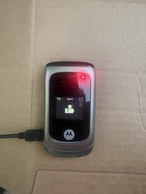 Vintage Motorola ROKR EM330 AT&T Flip Cellphone ca. 2008 *TESTED*