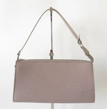 Authentic Louis Vuitton Epi Pochette Accessories Pouch Bag  F#44983