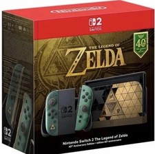 Vente Anticipée Nintendo Switch 2 Nintendo Switch Édition Zelda 40e anniversaire