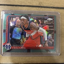 Topps Chrome 2025 Richaun Holmes Aqua Basketball Refractor /199