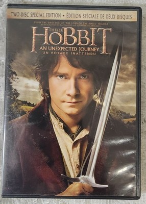 The Hobbit: An Unexpected Journey (DVD, 2013, 2-Disc Special Edition) Bilingual