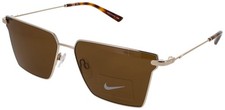 NIKE PURSUIT FLAIR IB3683X Sunglasses Sun Glasses 711 GOLD Authentic New 60mm UN