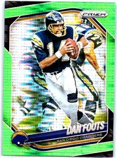 2025 Panini Prizm #89 Dan Fouts Neon Green Pulsar
