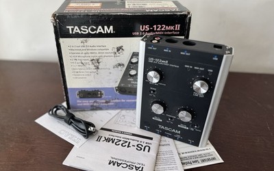 TASCAM US- 122MK II - USB W/ Box