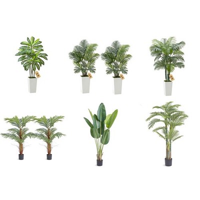 Uimoso Künstlicher Areca-Palmenbaum/Paradiesvogelbaum/Dracaena-Baum