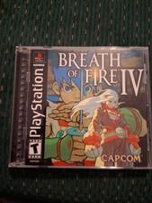 Breath of Fire IV 4 (Sony PlayStation 1, 2000) PS1 Capcom RPG, CIB Complete