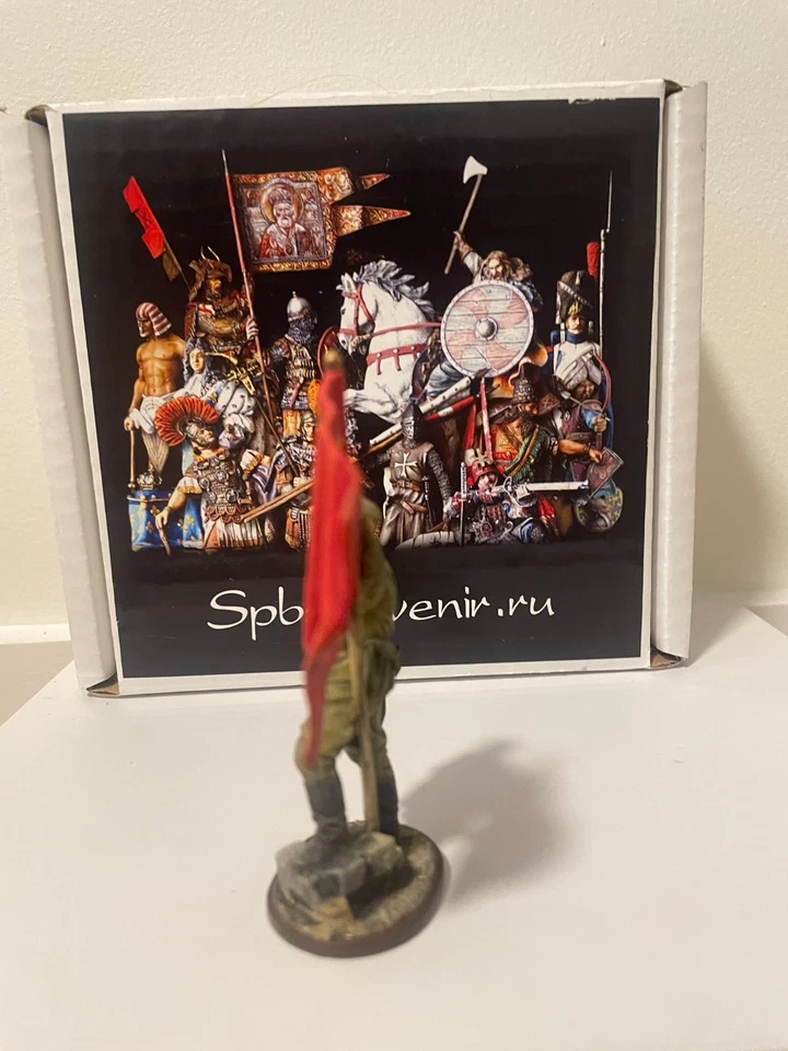 Bandera del Ejército Rojo Unión Soviética URSS CCCP ruso San Petersburgo figura segunda guerra mundial RKKA Foto 3 de 4