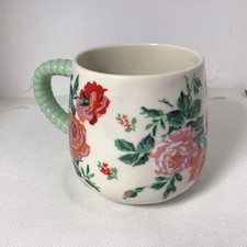 Cath Kidston Archive Rose Red Twisted Handle Billie Mug