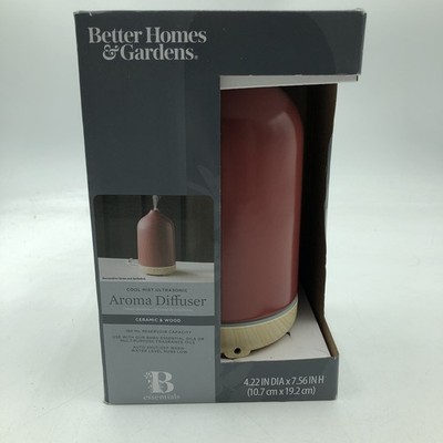 Cool Mist Ultrasonic Aroma Diffuser-Ceramic & Wood by Better Homes & Gardens.