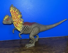 Jurassic World Epic Attack Levels Damage Dilophosaurus Mattel Lights Sounds