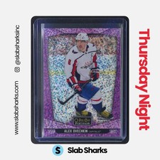 2024 O-PEE-CHEE PLATINUM #114 ALEX OVECHKIN VIOLET PIXELS /299