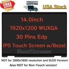 For HP Envy x360 2in1 14-fc 14-FC0023DX 14-FC0033DX WUXGA LCD Touch Screen Bezel