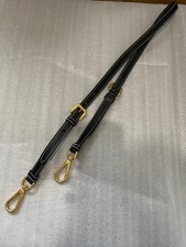 PRADA Prada Strap Belt Leather Black