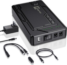 12V Rechargeable Battery Pack 10000Mah, Portable 5V/ 9V/12V Power Bank 12V 10000