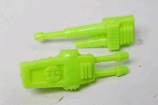 MOTU New Adventures Hydron Green Laser Blaster Guns Pair 1989 Mattel He-Man