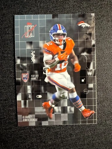 RJ Harvey (RC) #AI-10 AFTER IMAGE CHROME 2025 Topps NFL Signature Class Football