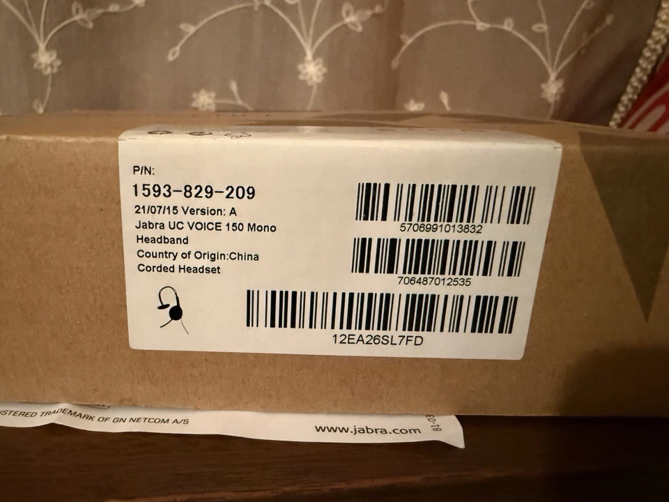 Jabra Biz 150 Mono - Professional UC Wired Headset with QD (G1) - Image 4 of 4