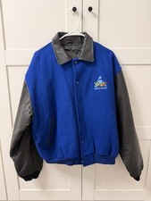 RARE VINTAGE AOL AMERICA ONLINE VARSITY JACKET SZ XL NEW GOLDEN BEAR