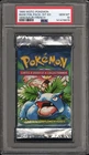 1999 Pokemon FRENCH 1st Edition Base Set Florizarre-Venusaur Booster Pack PSA 10