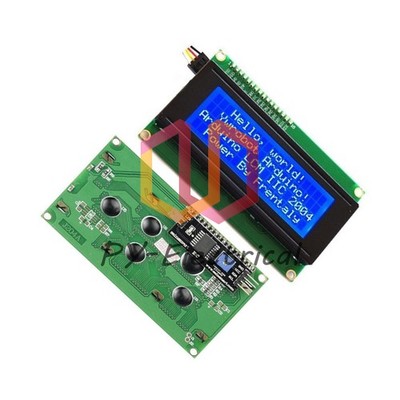 IIC/I2C/TWI/SP  I Serial Interface2004 20X4 Character LCD Module Display Blue