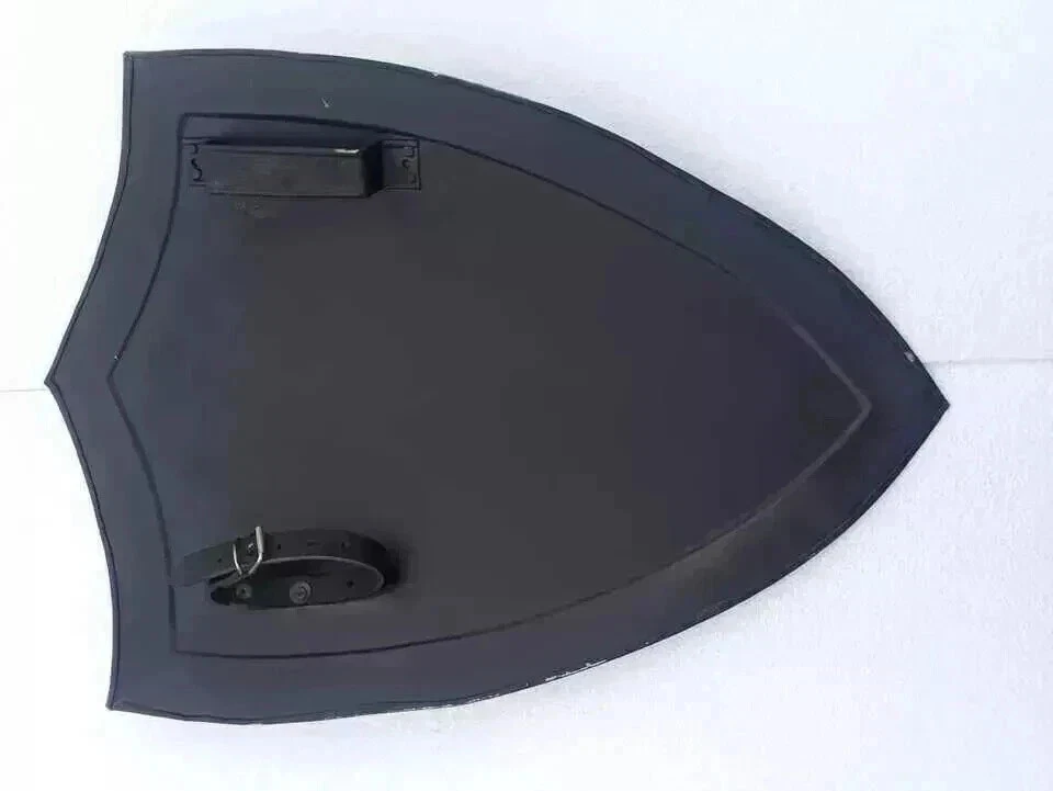 中世纪骑士加热器盾黑色功能战斗准备复制品圣诞 GF — 第 4/4 张图片