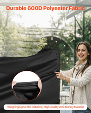 VEVOR Grill Cover, 66 inch BBQ Covers for Outdoor Grills, Waterproof, Fade Resis