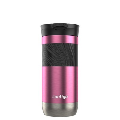 Contigo Byron 2.0 Travel Mug 16 oz Azalea Leak-Proof AUTOSEAL Hot/Cold
