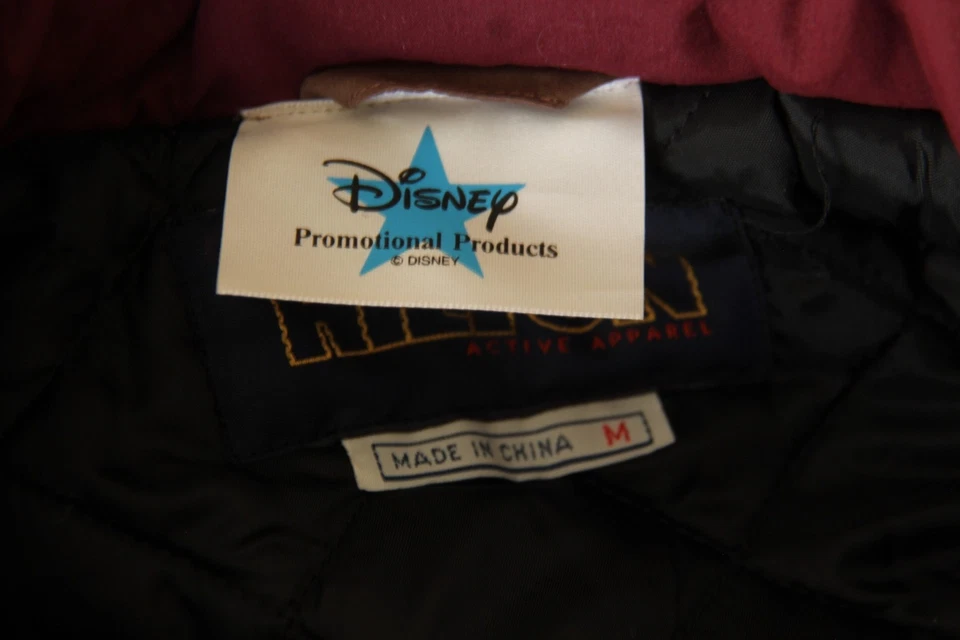 Disney Promotional Jacket Vintage 1995 Jackson Wyoming Ski Parka Mickey Mouse M - Image 4 of 4