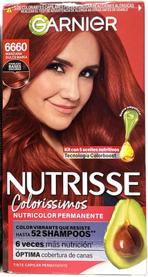 GARNIER NUTRISSE PERMANENT HAIR DYE COLOR, MEXICO PRODUCT MANY COLORS MAY CHOOSE