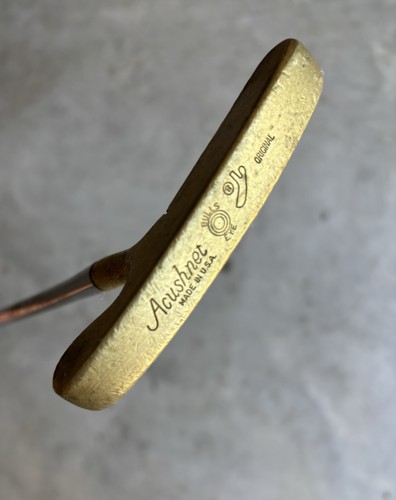 Vintage Golf Acushnet John Reuter JR Bullseye Putter 35 Mens RH la femme
