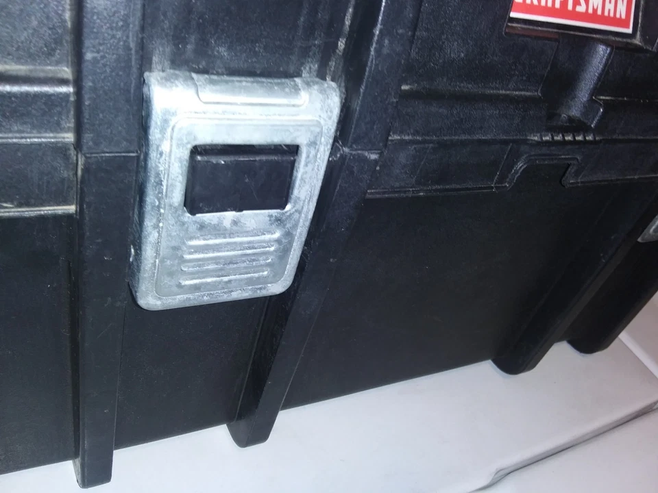 Craftsman 18" Portable Toolbox w/Removable Tray. Transparent Top Compartments. - Image 3 of 4