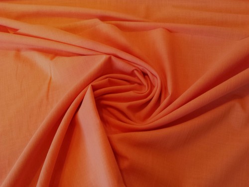 Plain 100% Cotton Linen Look Fabric Dress Material - 145cm width - Many Colours - Picture 17 of 41