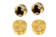 1 LB Propane Bottle Gas Tank Cylinder Safety Cap for Camping and Outdoor - 4 PCS