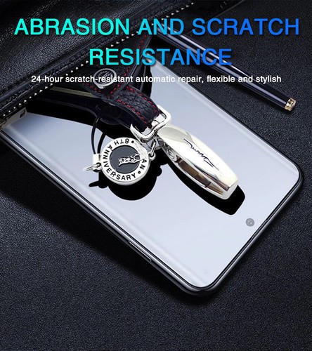 4Pcs Full Cover Screen Protector For Samsung Galaxy Note20 8 9 10 Hydrogel Film - Zdjęcie 7 z 8