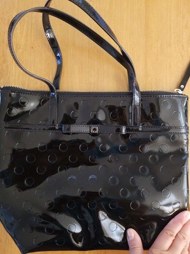 patent leather kate spade tote