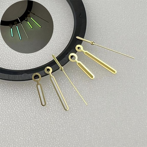 Watch Hands Green Luminous Nautilus Hands Parts for NH35/NH36/NH34 Movement - Picture 4 of 8