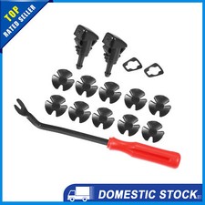 Pack of 2 For Dodge Grand Caravan Front Windshield Wiper Washer Nozzle Spray Jet