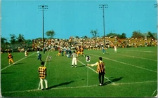 Postcard ON Sarnia High School Football Game Norman Perry Memorial Park 1970 K61